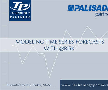 Modeling Time-Series Forecasts with @RISK